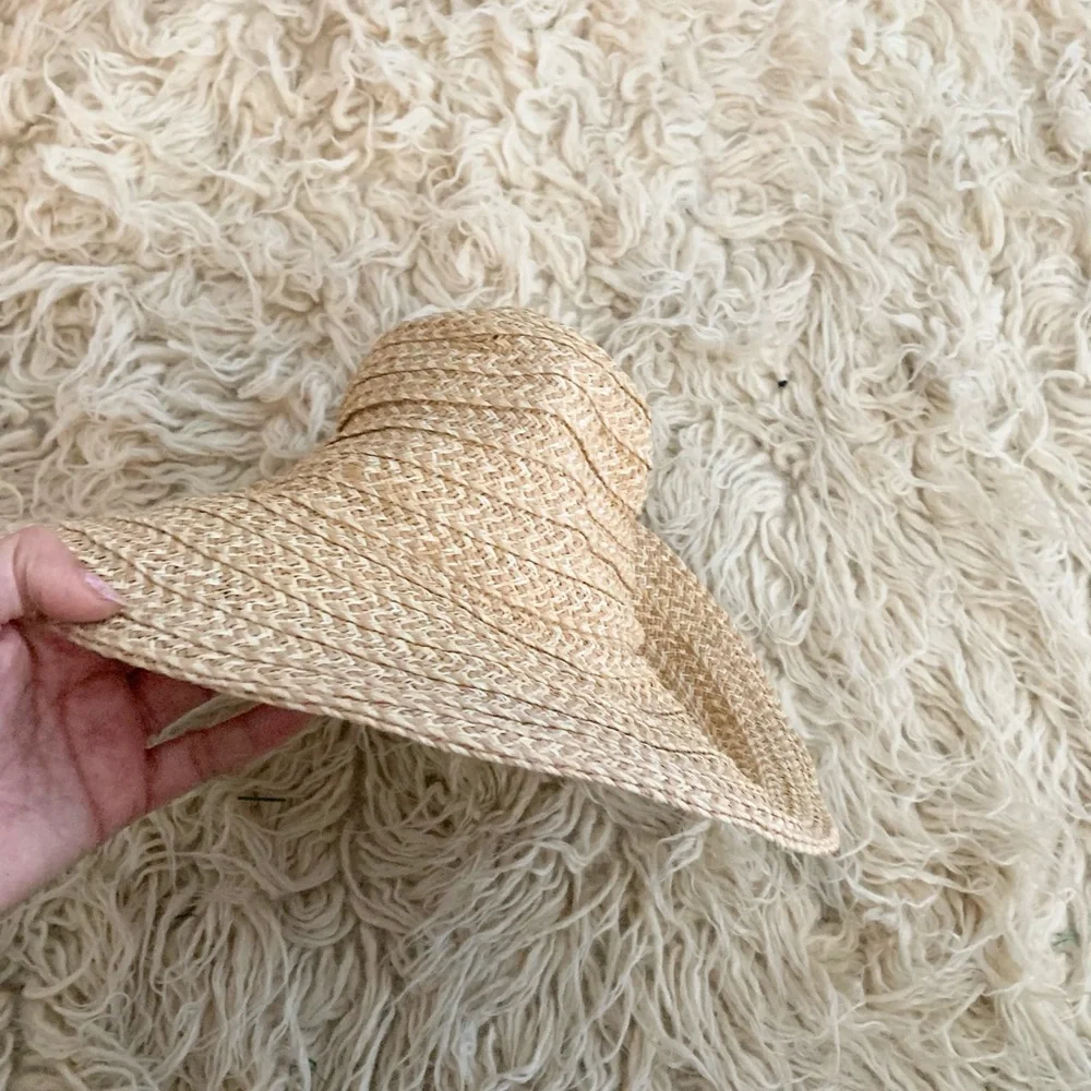 Melrose and Market | Adjustable Sun Hat One Size Beige